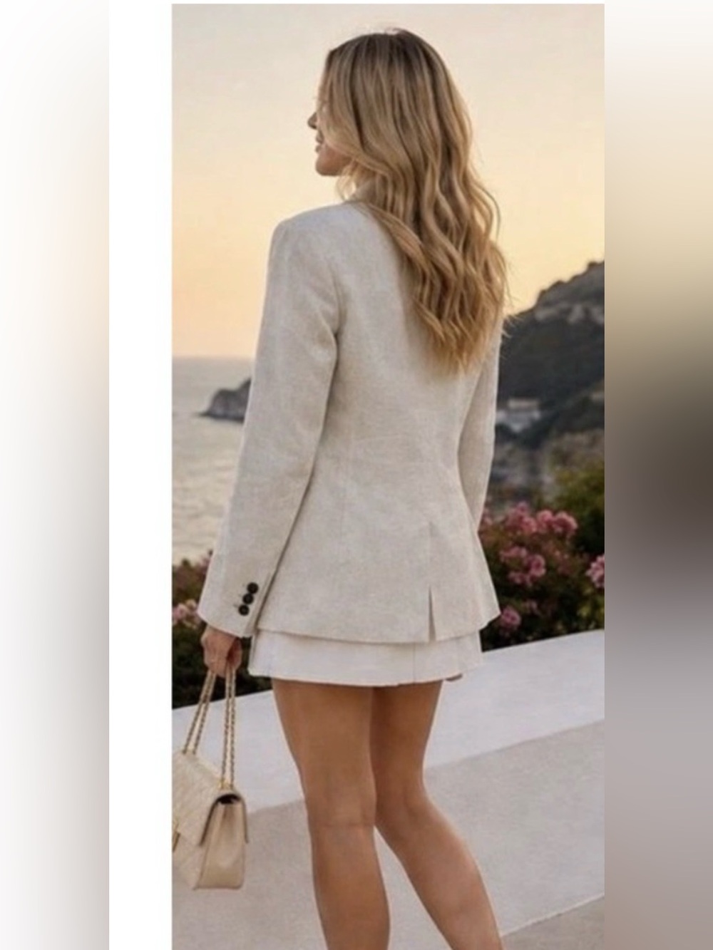 J Crew Helena linen blazer. Size 16